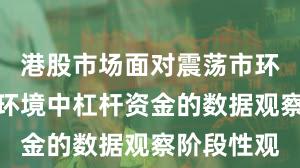 港股市场面对震荡市环境的市场环境中杠杆资金的数据观察阶段性观